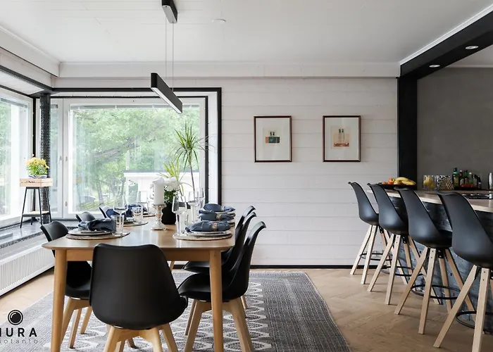 Gaia - Luxury With Jacuzzi And Close To Trainstation 10 Minutes From Tampere City! 1,5 To Helsinki *