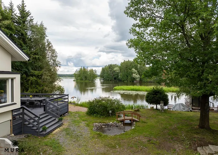 Gaia - Luxury With Jacuzzi And Close To Trainstation 10 Minutes From Tampere City! 1,5 To Helsinki *