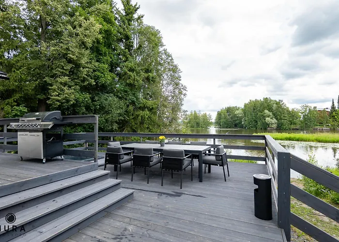 Gaia - Luxury With Jacuzzi And Close To Trainstation 10 Minutes From Tampere City! 1,5 To Helsinki * Lempäälä
