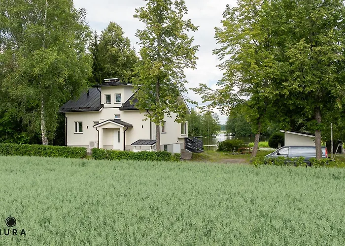 Gaia - Luxury With Jacuzzi And Close To Trainstation 10 Minutes From Tampere City! 1,5 To Helsinki Villa *